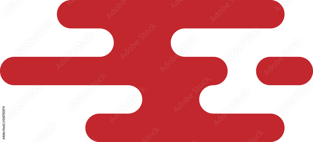 Obraz premium Chinese cloud, Traditional cloudy ornaments