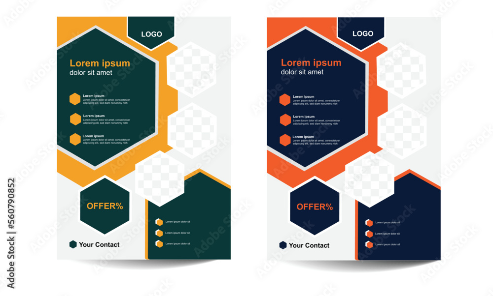 Travel flyer design layout template. Travel flyer design layout template.