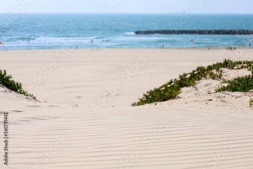 Beautiful sand on sea beach...