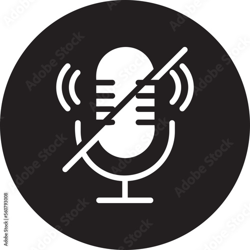 Mute glyph icon