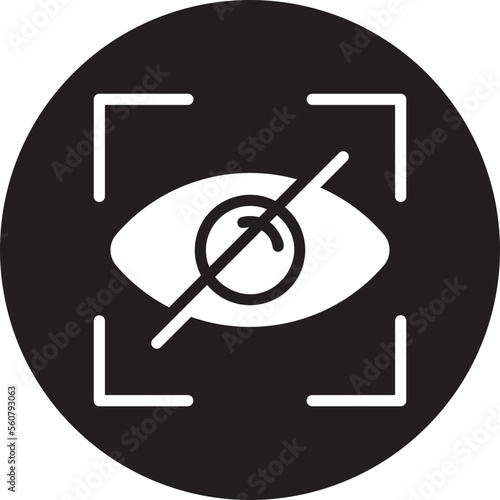 unseen glyph icon
