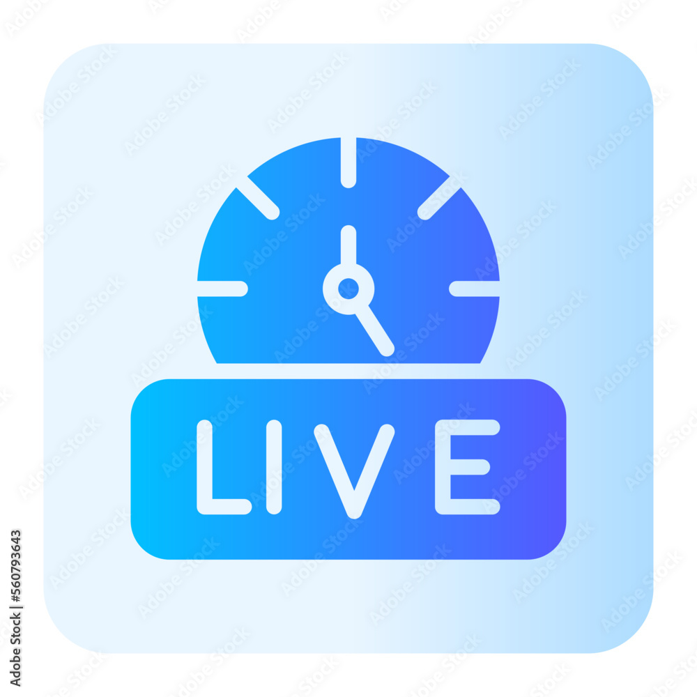 time gradient icon time gradient icon