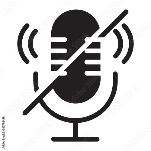 Mute glyph icon