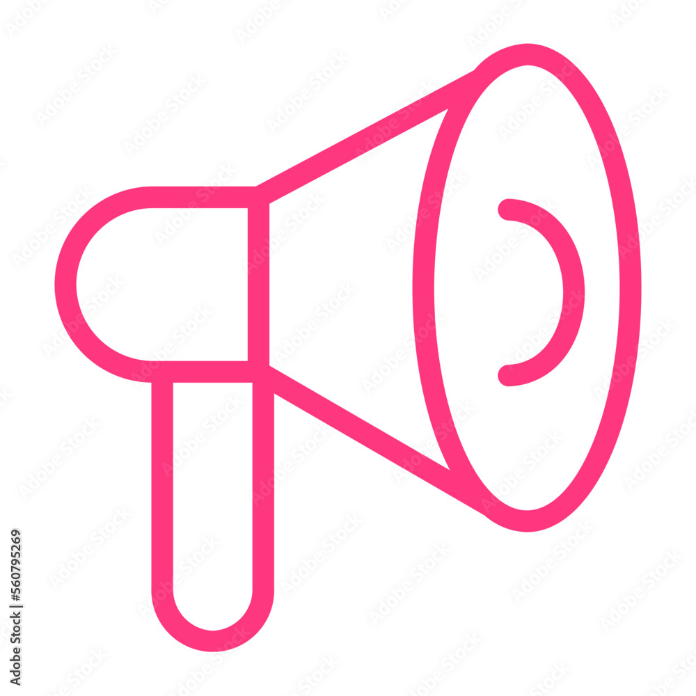 megaphone gradient icon