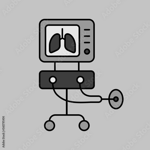 ICU ventilator medical therapy lungs ventilation