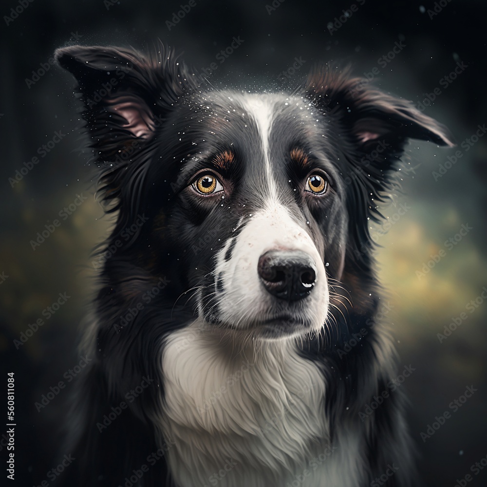 A dog - Illustration Generated by AI