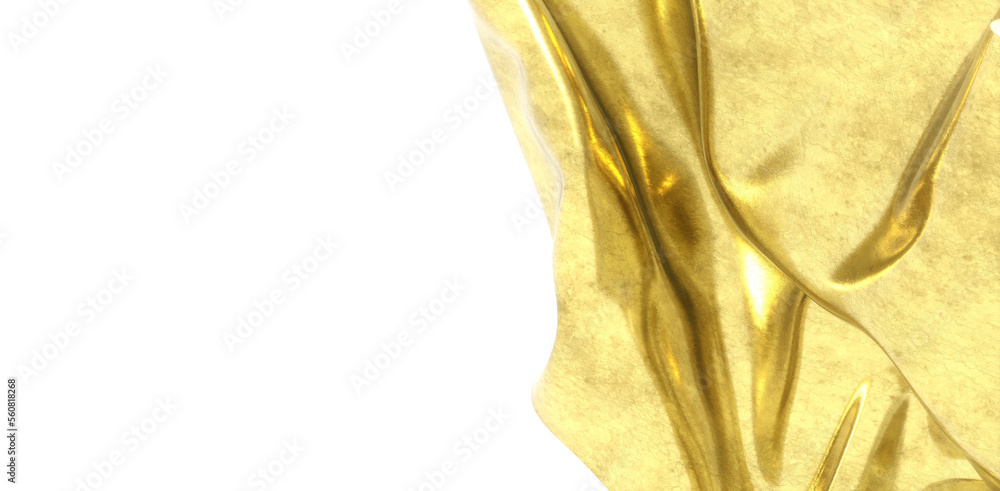 gold cloth texture. 3D rendering. gold cloth texture. 3D rendering.