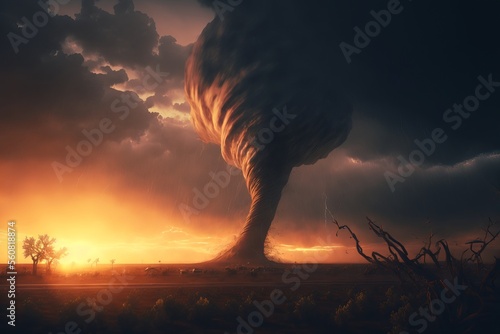 Sunset Tornado 