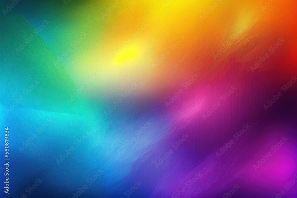 Abstract colorful rainbow background with a light texture