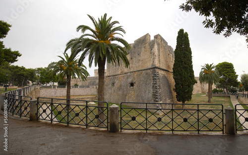 Photos View on Castello di Manfredonia in the city center of Manfredonia in the Italian region of Apulia