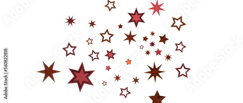 stars background  sparkle lights confetti falling. magic shining Flying christmas stars on night