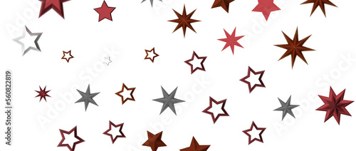 stars background  sparkle lights confetti falling. magic shining Flying christmas stars on night