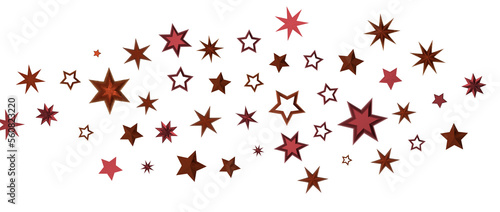 stars background, sparkle lights confetti falling. magic shining Flying christmas stars on night