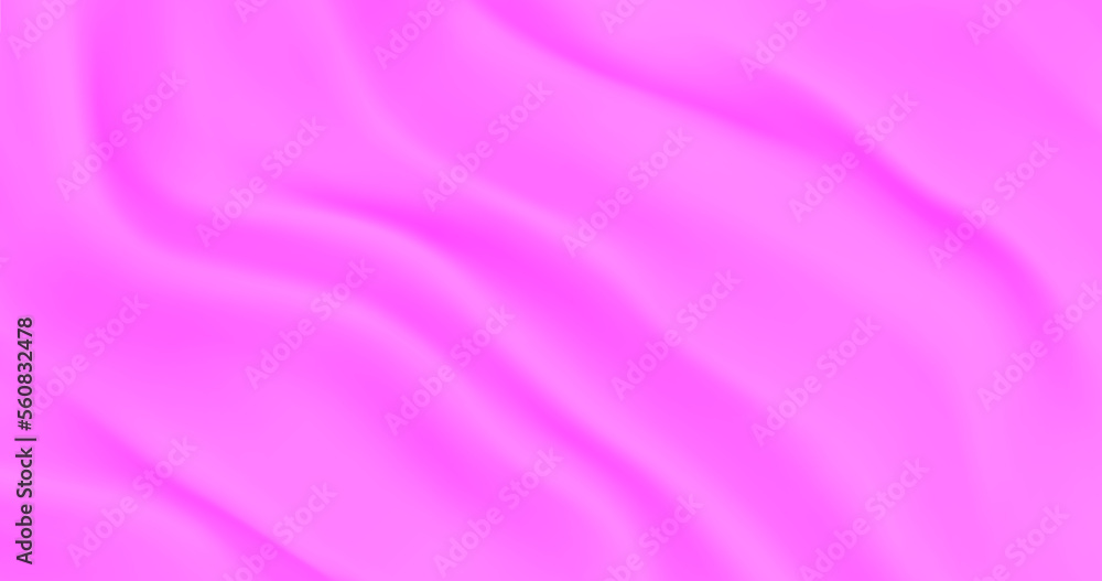 Rose colored flag. Luxurious pink smooth fabric background with waves. Wavy folds on a textile background. Rosy matte fabric flutters in the wind. Decoration element for design. Vector illustration Rose colored flag. Luxurious pink smooth fabric background with waves. Wavy folds on a textile background. Rosy matte fabric flutters in the wind. Decoration element for design. Vector illustration