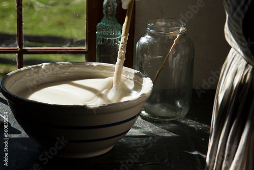 Homemade soap made with traditional ingredients