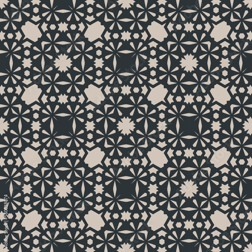 Geometric pattern. Seamless vector background. Ethnic graphic design.