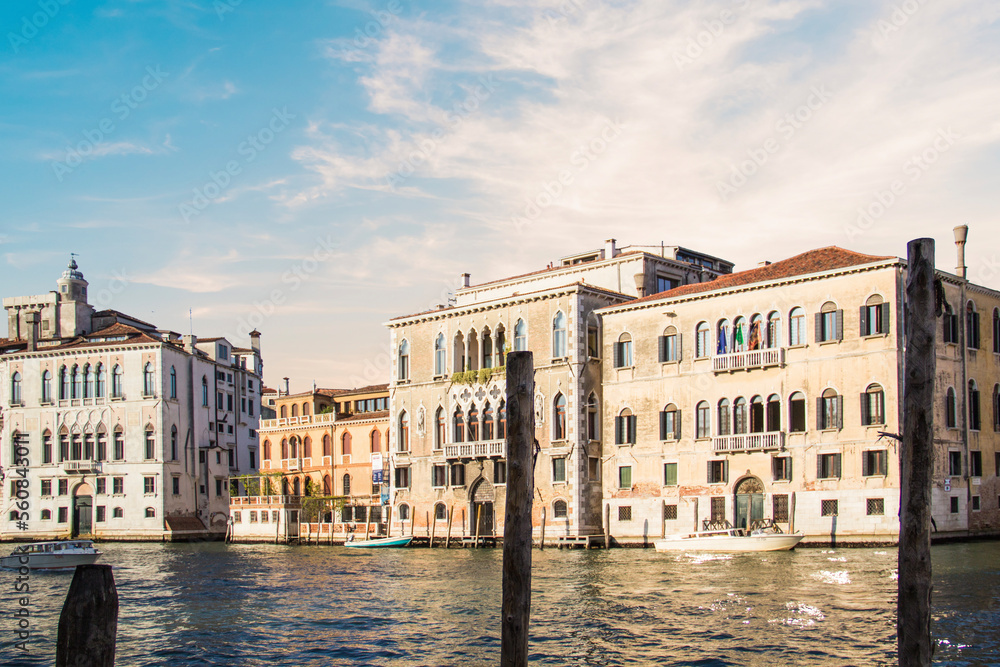 Beautiful views of the Grand Canal in Venice, Italy Beautiful views of the Grand Canal in Venice, Italy
