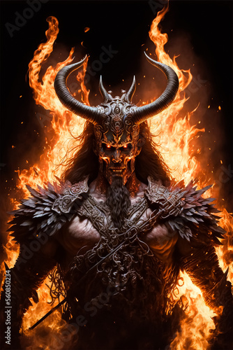 devil warrior of fire arts
