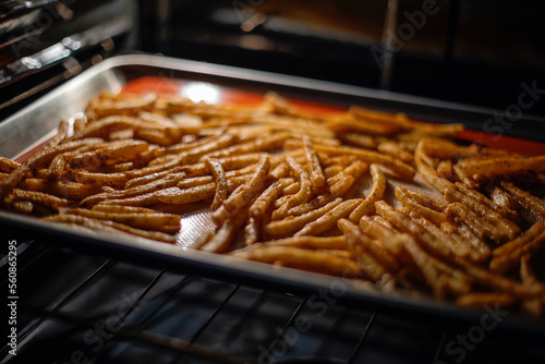French Fries in the oven