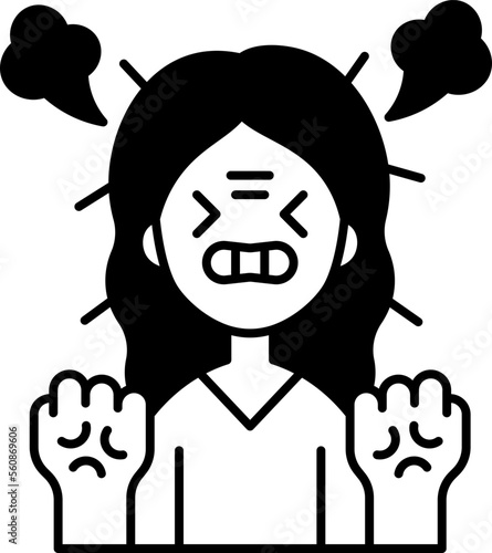 irritability  icon