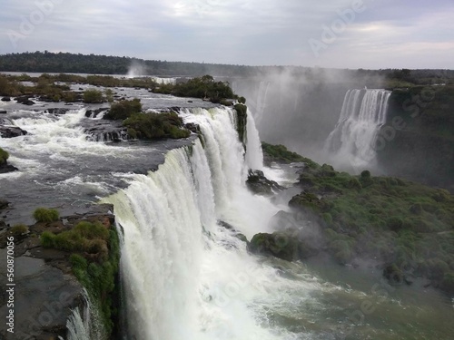 waterfall on the river