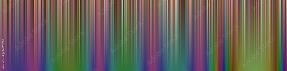 Obraz premium Color interpolation north light gradient illustration