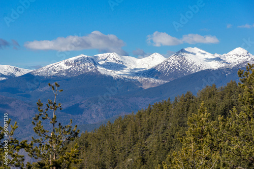 Landscape of Pirin Mountain near Orelyak peak, Bulgaria