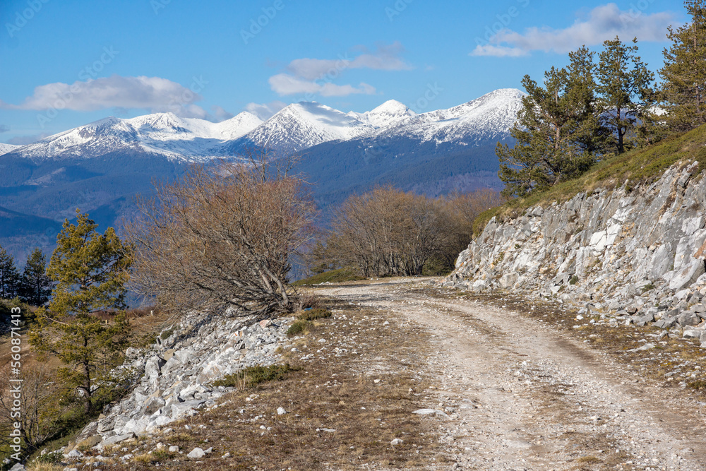 Landscape of Pirin Mountain near Orelyak peak, Bulgaria Landscape of Pirin Mountain near Orelyak peak, Bulgaria