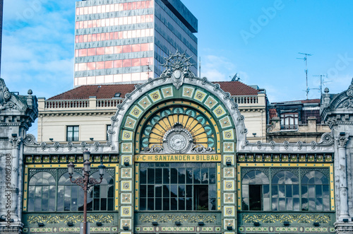 Estación de tren de la Concordia en Bilbao