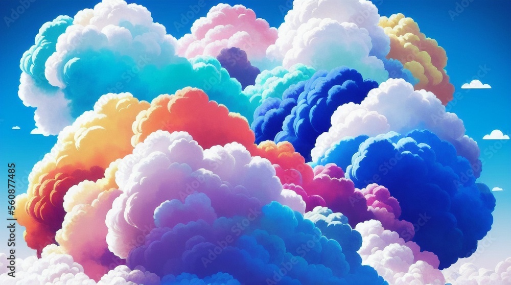 Colorful cloud wallpaper 4k Colorful cloud wallpaper 4k