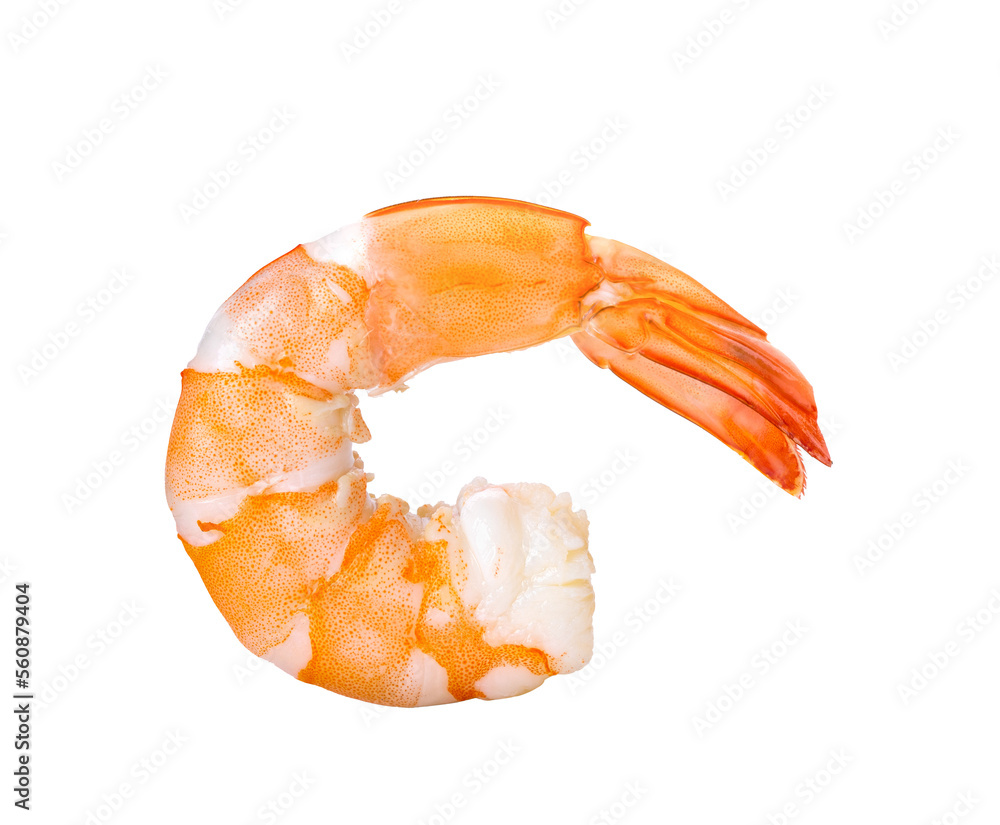 Cooked shrimps on transparent png Cooked shrimps on transparent png