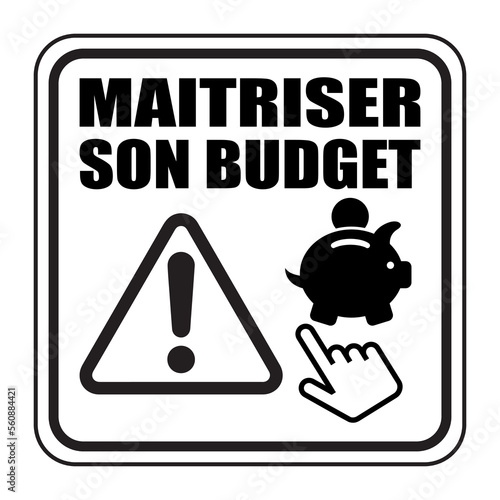 Logo maîtriser son budget.