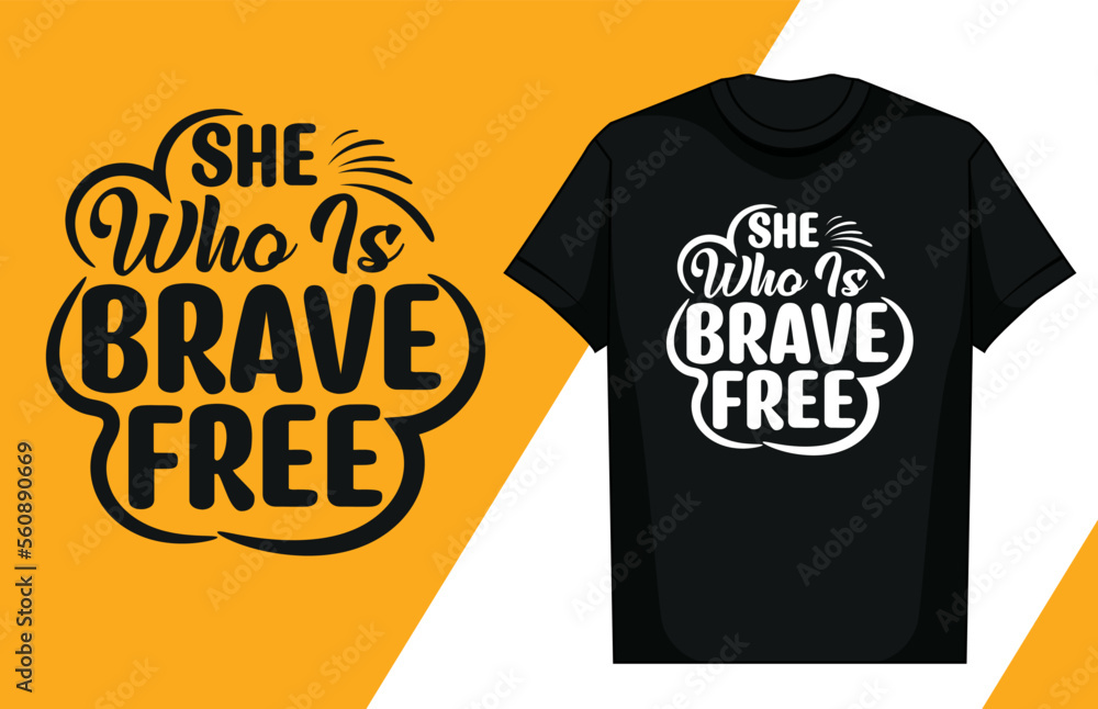 Lettering T Shirt Design, Motivational Saying T Shirt Design, Typography T Shirt Design