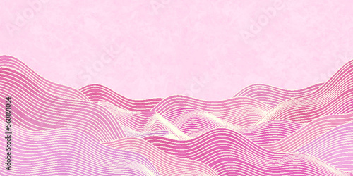 春　和紙　和柄　背景