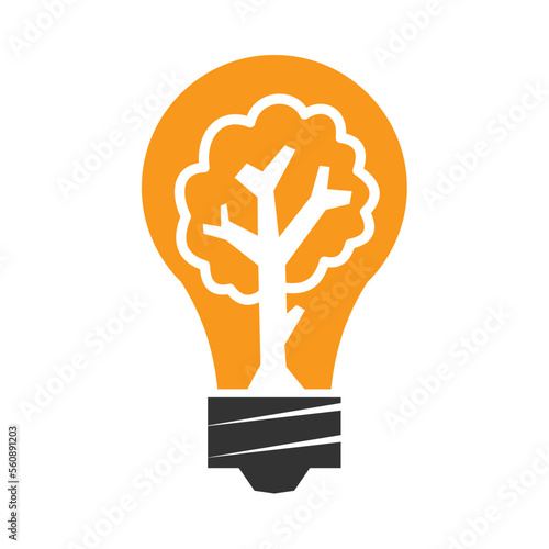 Lightbulb Logo Design template Icon Illustration Brand Identity