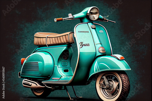 vintage scooter