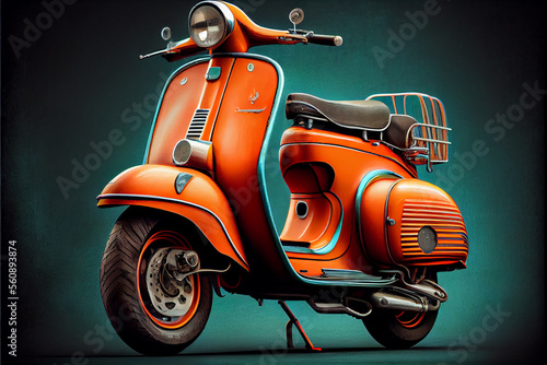 vintage scooter
