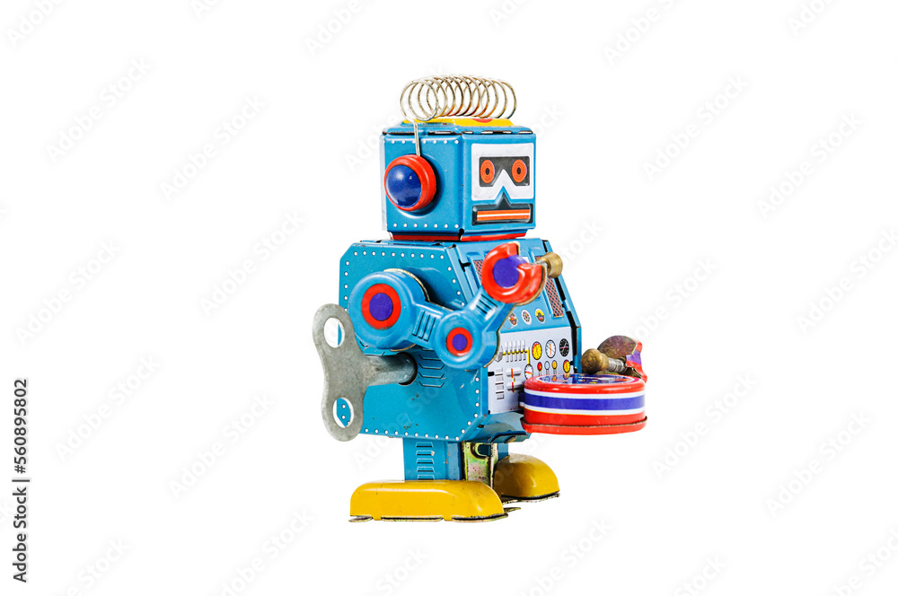 Fototapeta premium Retro robot toys