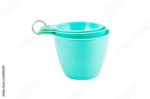 Fotografía Plastic measuring cups