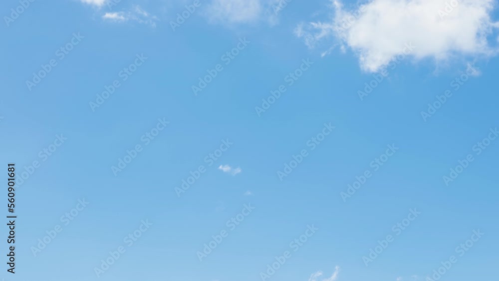 Timelapse white cumulus cloud in Blue sky, Puffy fluffy white clouds Nature weather blue sky. Timelapse white cumulus cloud in Blue sky, Puffy fluffy white clouds Nature weather blue sky.