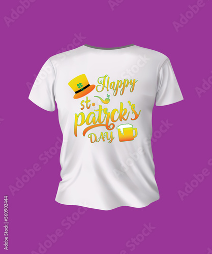 My First St. Patrick's Day T-shirt Design , typography  t-shirt .