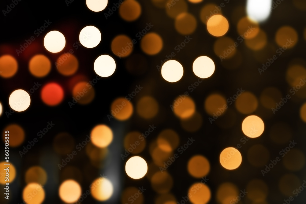 Fototapeta premium Abstract motion background shimmering Glittering Particles With Bokeh.