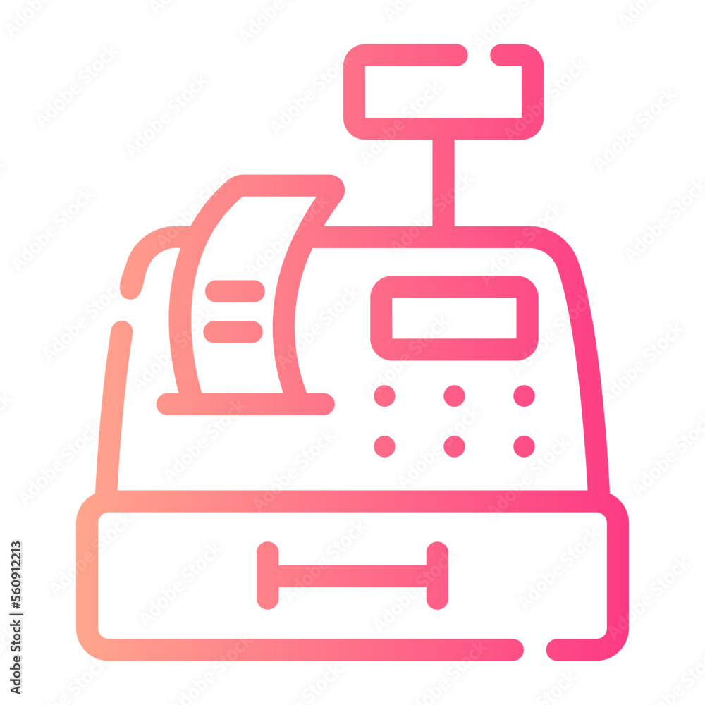 cash gradient icon cash gradient icon