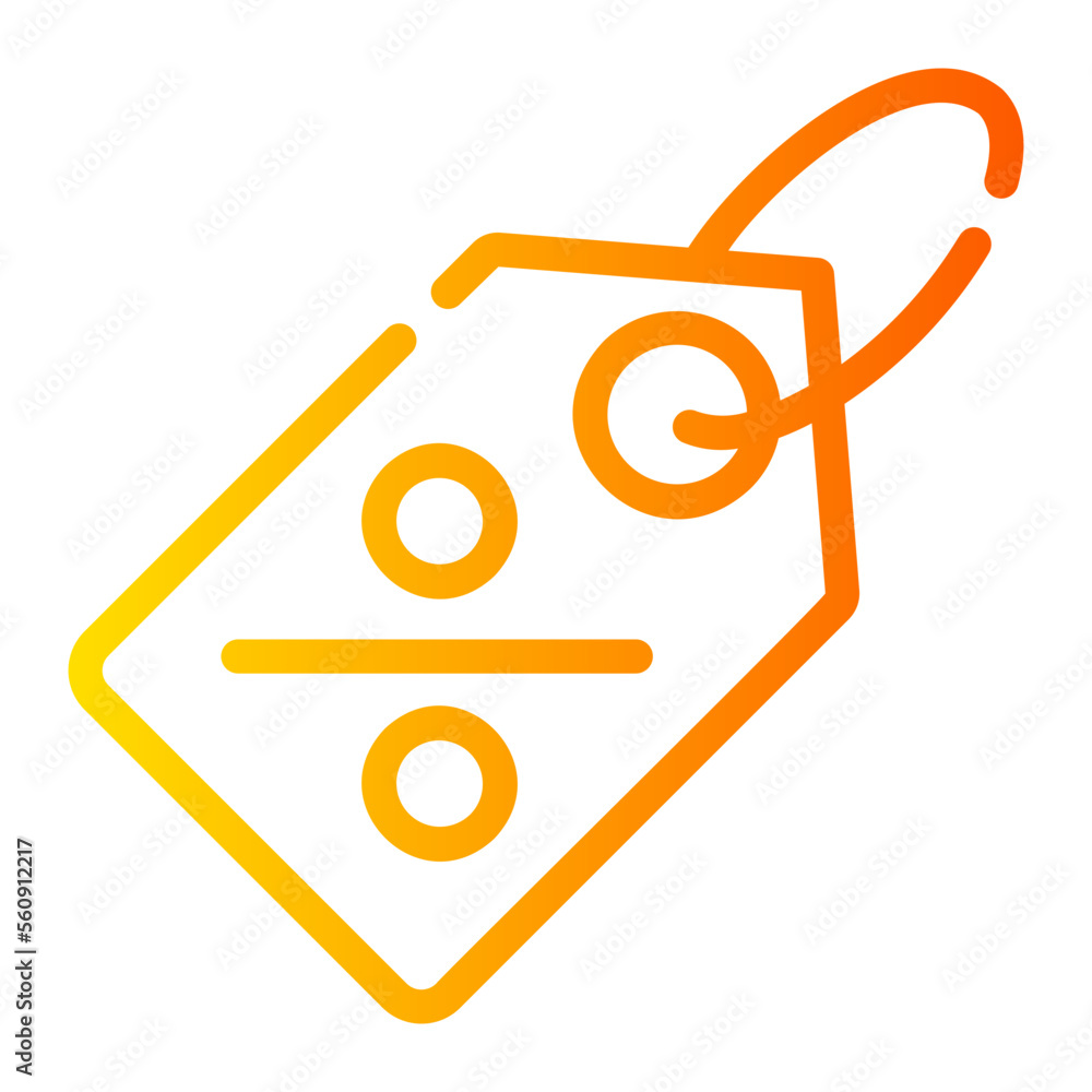 discount gradient icon discount gradient icon