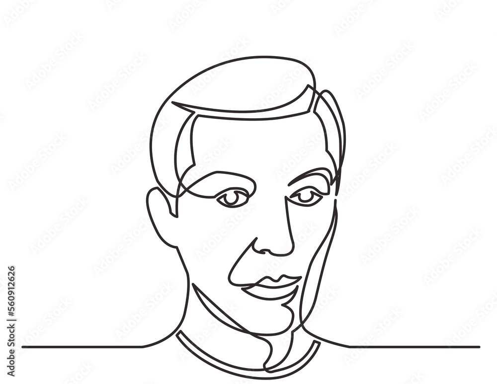 continuous line drawing thinking man portrait - PNG image with transparent background continuous line drawing thinking man portrait - PNG image with transparent background