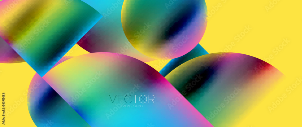 Circle composition abstract wallpaper background Circle composition abstract wallpaper background
