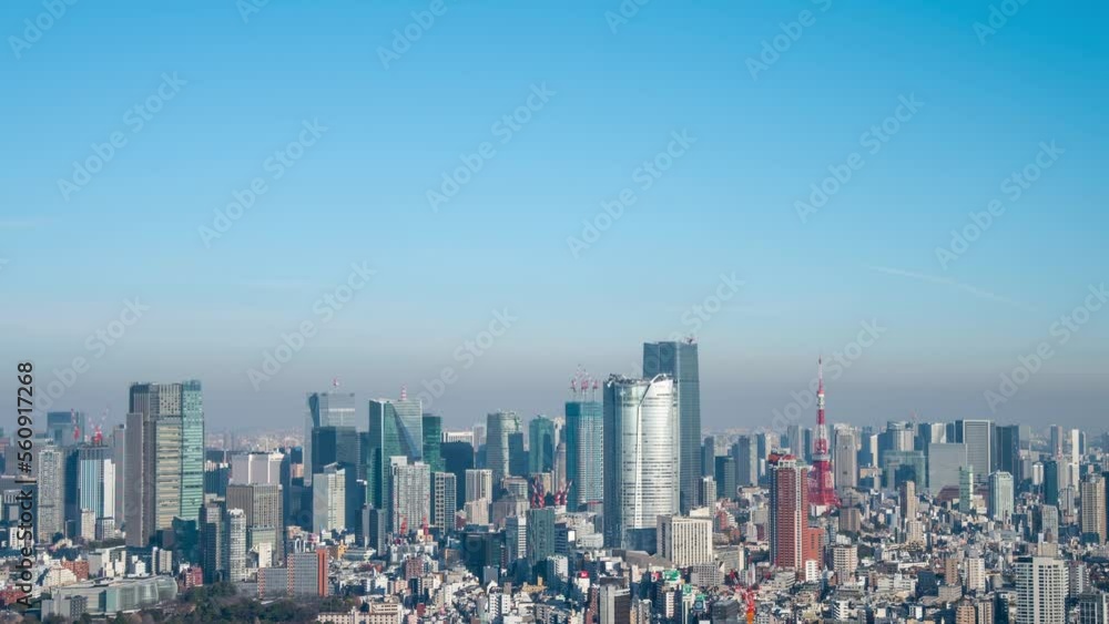 東京タイムラプス Jan.2023 冬晴れ 東京タイムラプス Jan.2023 冬晴れ