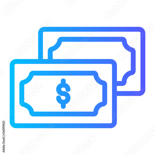 Line Gradient gradient icon