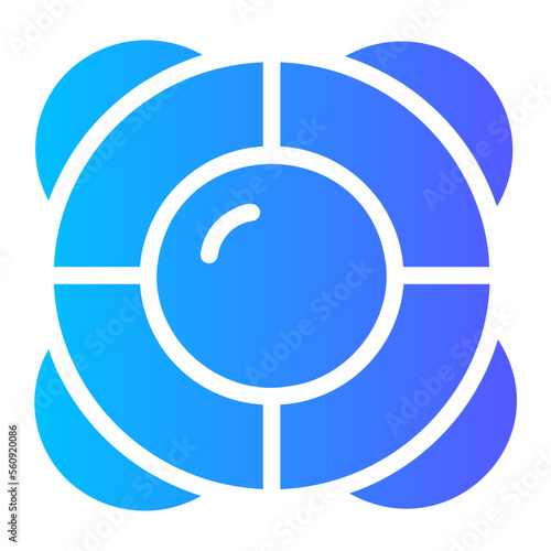 Flat Flaticon gradient icon