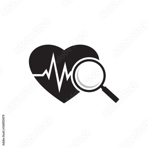 heartbeat icon , medical icon vector